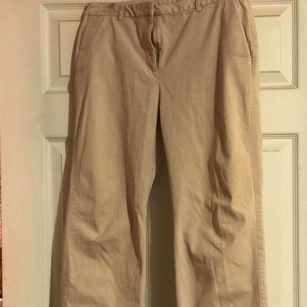Ann Taylor khaki pants.